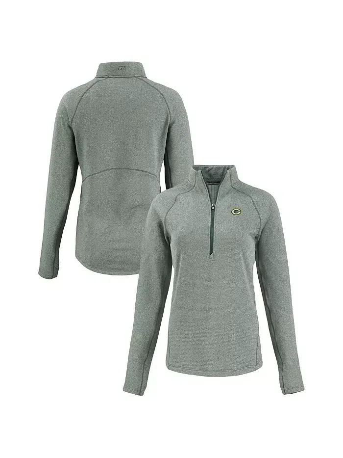 Женская куртка Peshastin Eco Fleece Tri-Blend с регланами и полумолнией