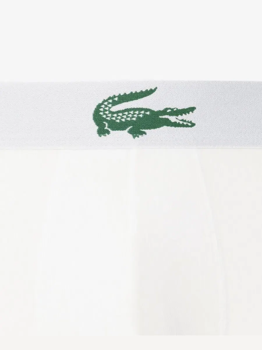 Комплект трусов-боксеров Lacoste, 3 шт — изображение 6 из 6, белый/зеленый/черный