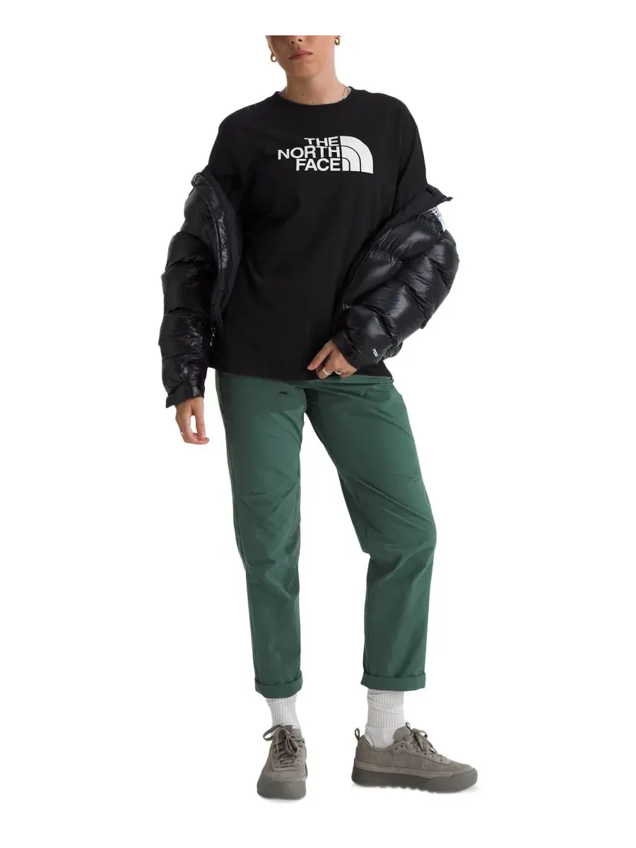 Женская футболка с коротким рукавом и полукруглым вырезом The North Face — изображение 2 из 4, черный/белый