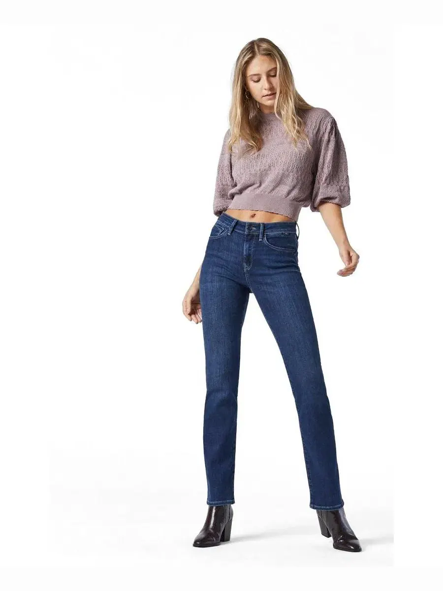 Женские джинсы прямого кроя с высокой посадкой Kendra Mavi Jeans