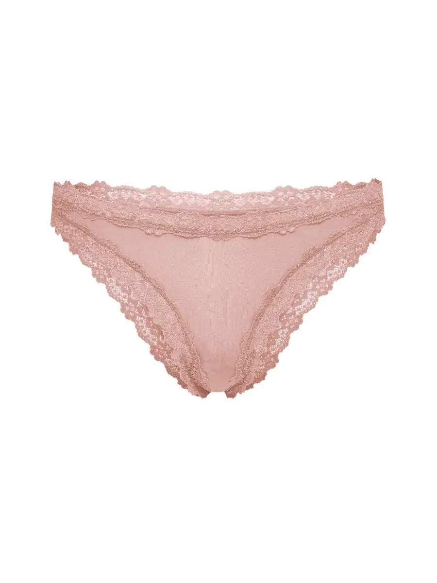 Трусы с высокой посадкой Siena High Cut Panty Adore Me — изображение 3 из 3, бежевый