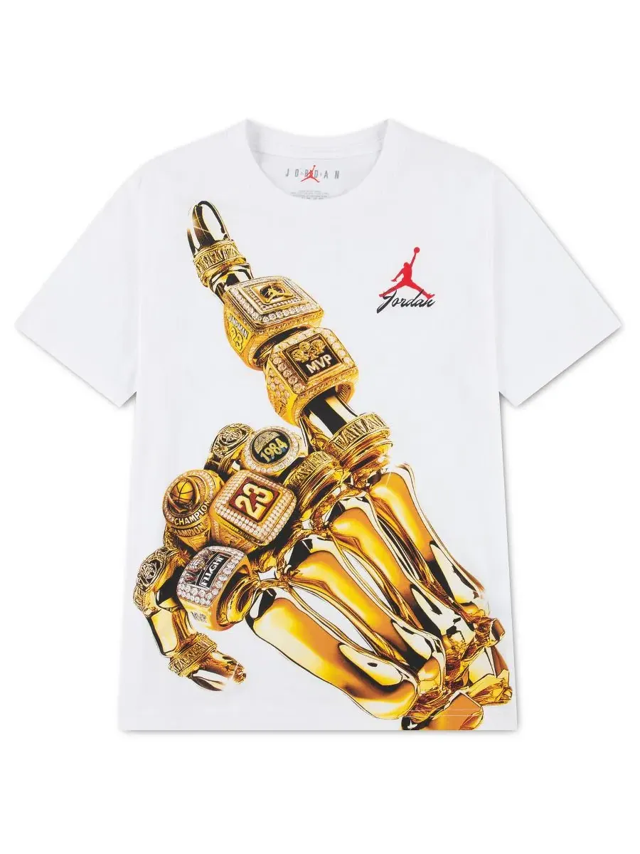 Футболка с принтом 23K Skeleton Rings Jordan
