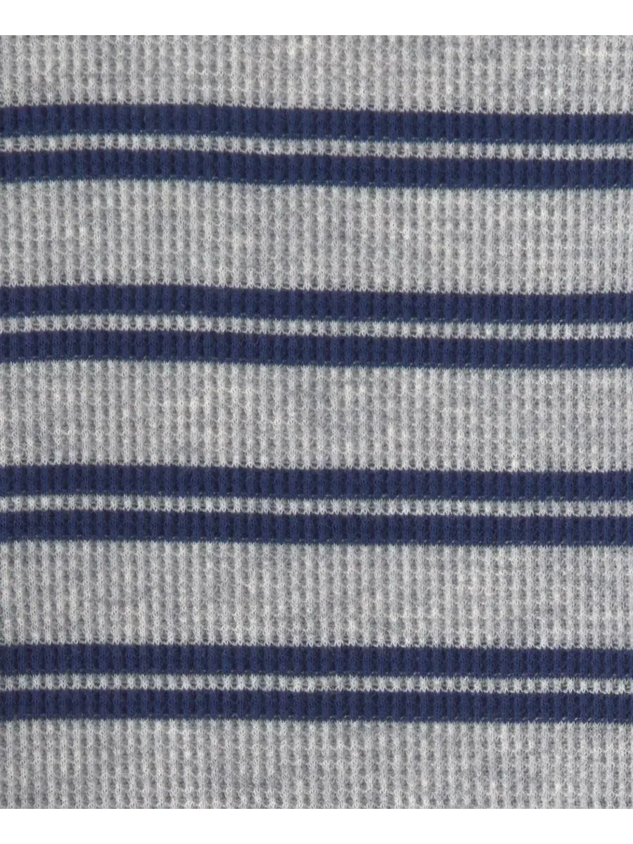 Комплект из футболки с длинным рукавом и комбинезона, модель Striped Sports Thermal Carter's — изображение 5 из 6