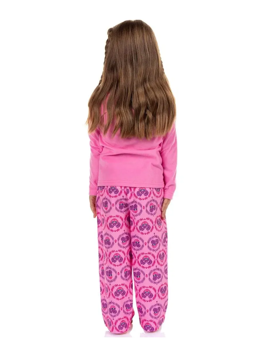 Комплект пижамный с длинным рукавом Abby Cadabby Sesame Street — изображение 2 из 3, розовый