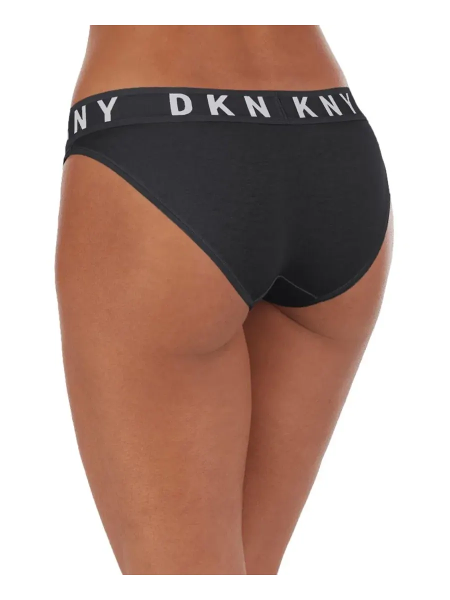 Комплект трусов-бикини с заниженной посадкой DKNY — изображение 5 из 6, черный белый