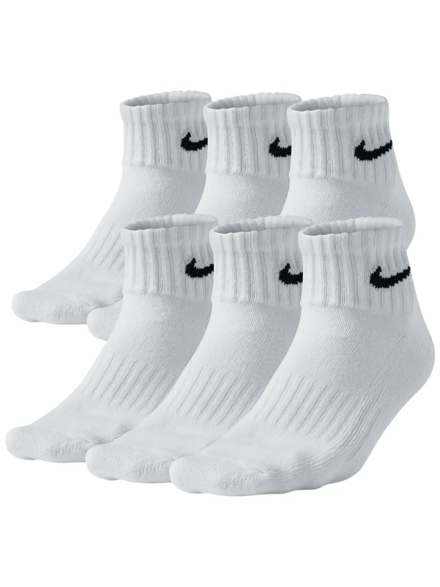 Мужские хлопковые носки-тройки, набор из 6 пар Nike