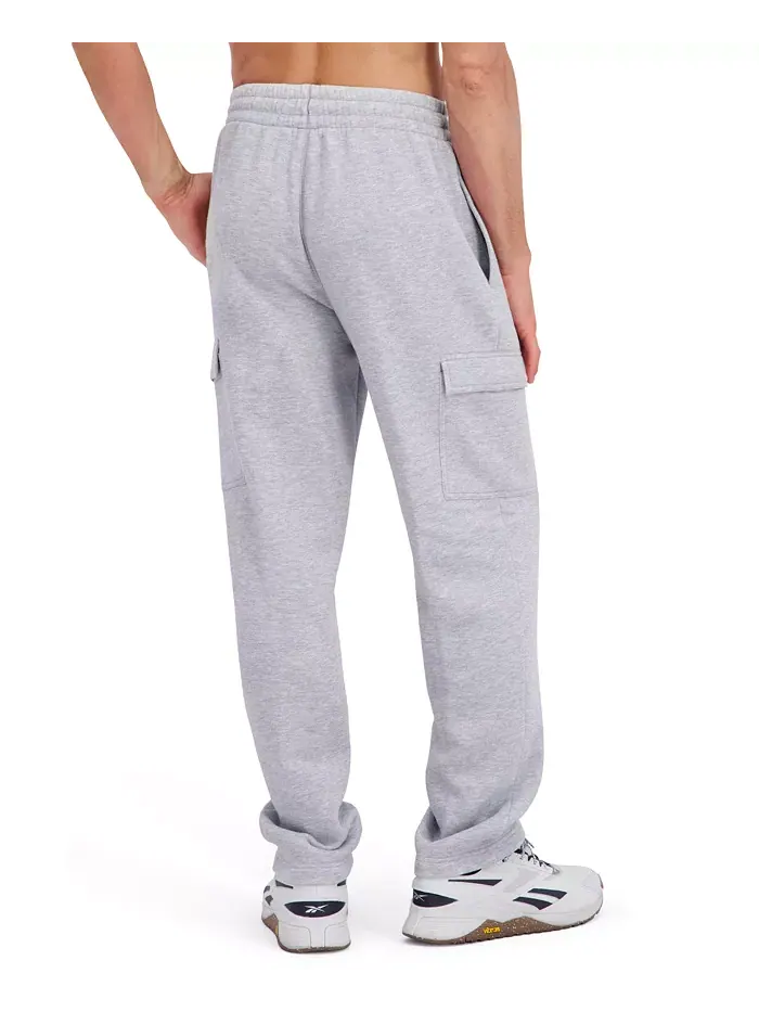 Мужские флисовые штаны карго Regular Fit Reebok — изображение 3 из 3, серый