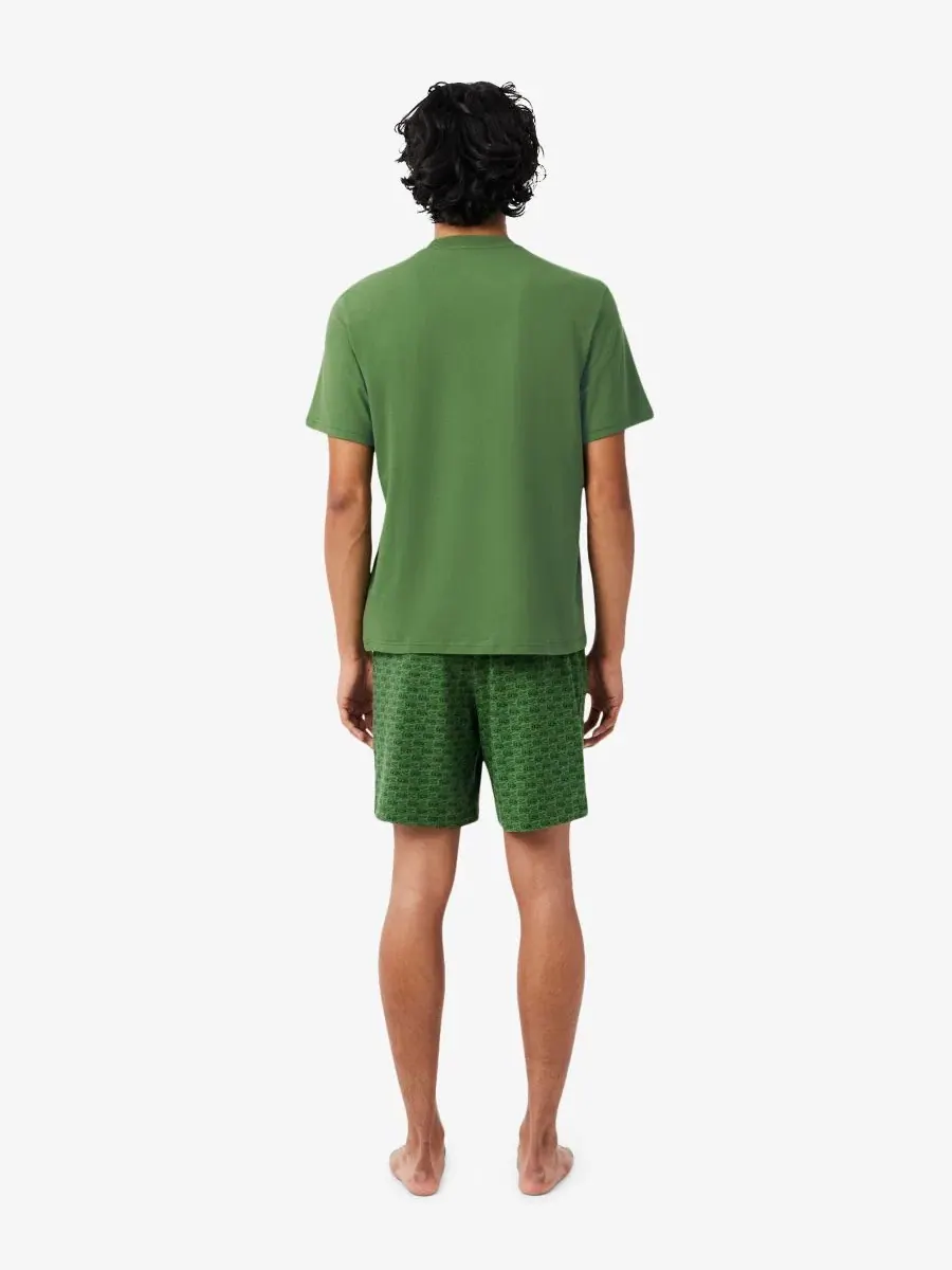 Комплект мужской Lacoste Футболка и шорты, 100% хлопок — изображение 3 из 7