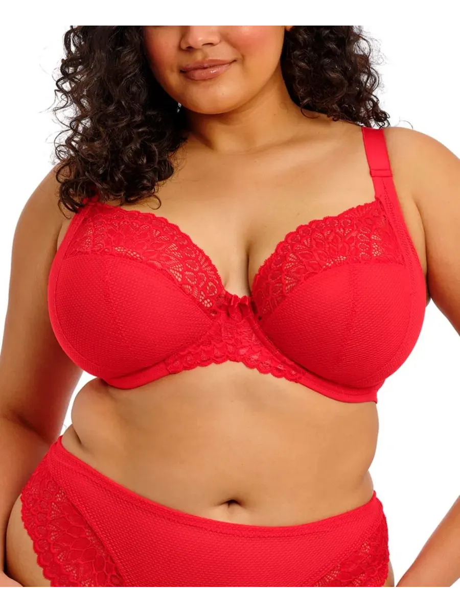 Бюстгальтер-пуш-ап с глубоким декольте Tiernie Plus Size Plunge Bra Elomi