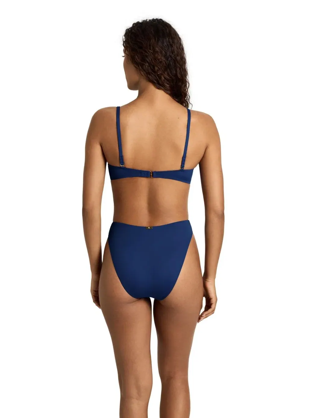 Бюстгальтер-бандо с поддержкой и принтом Blue Saturn Lauren Ralph Lauren — изображение 3 из 4, синий