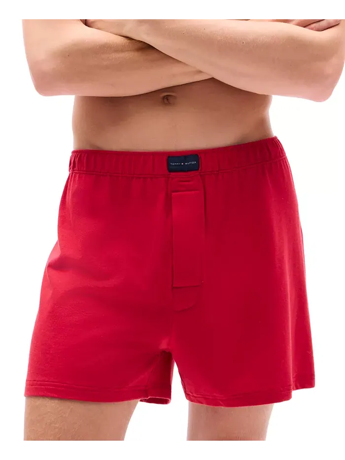 Мужские боксеры All Day Comfort Knit, 3 шт Tommy Hilfiger — изображение 6 из 6, красный