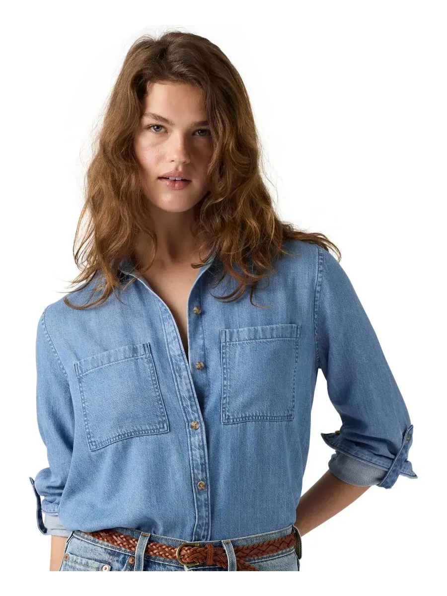 Женская джинсовая рубашка Utility с длинным рукавом Levi's