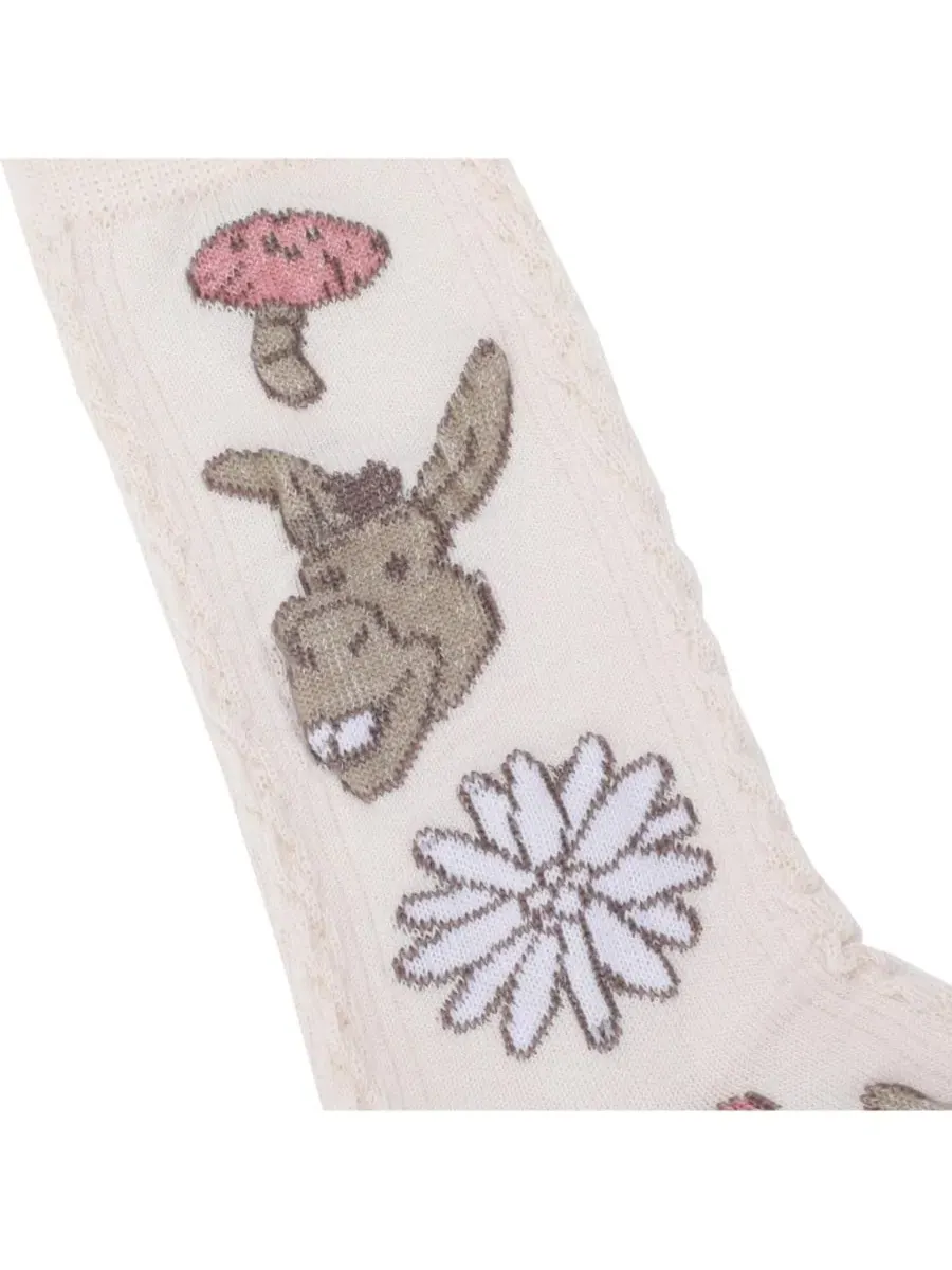 Носки женские с принтом Shrek Donkey Flora Patterns, 2 пары Shrek — изображение 5 из 5, мульти
