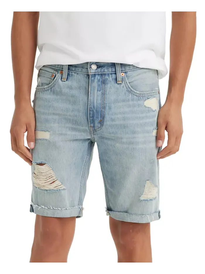 Мужские джинсовые шорты Flex 412 Slim Fit с пятью карманами, длина 9" Levi's