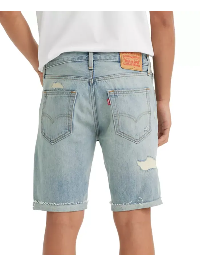 Мужские джинсовые шорты Flex 412 Slim Fit с пятью карманами, длина 9" Levi's — изображение 2 из 5