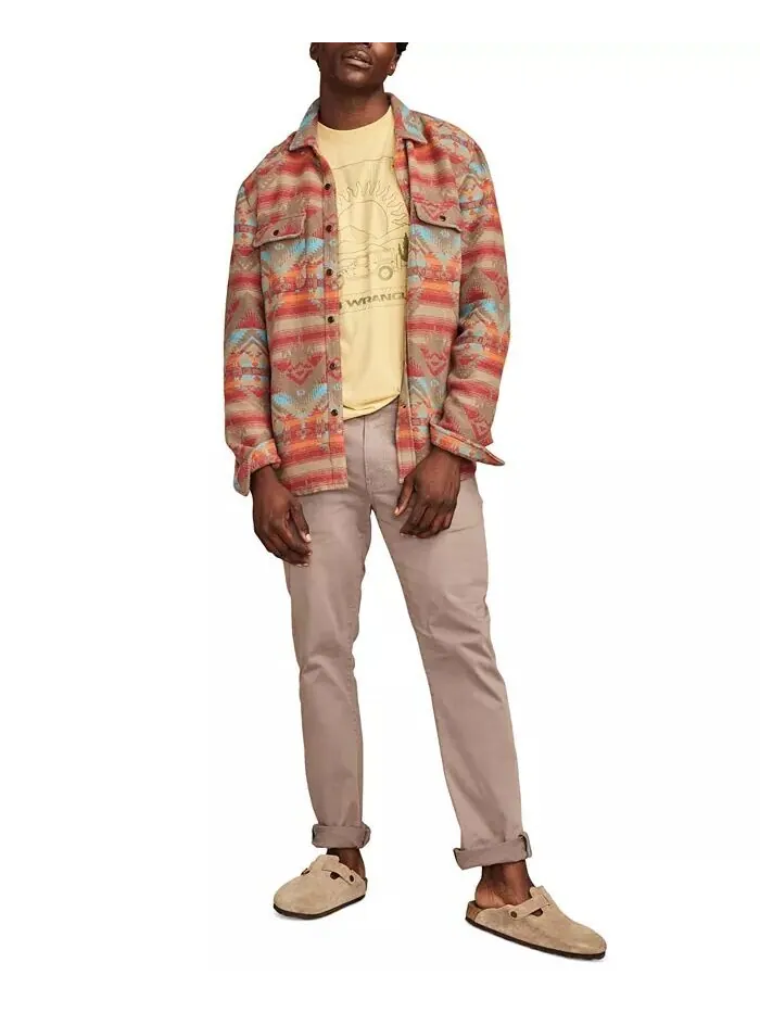 Рубашка Humboldt, футболка с рисунком и джинсы прямого кроя Lucky Brand