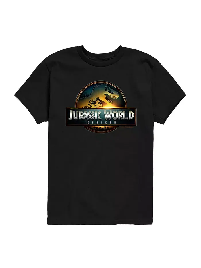 Футболка Big Boys Live Action «Мир Юрского периода» Jurassic Park — черный