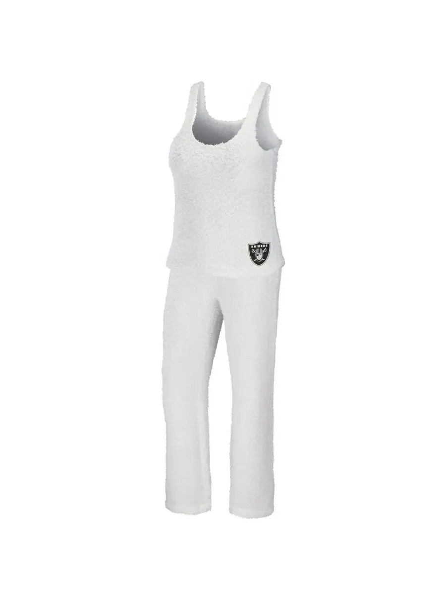 Комплект из топа и брюк с принтом Las Vegas Raiders WEAR by Erin Andrews