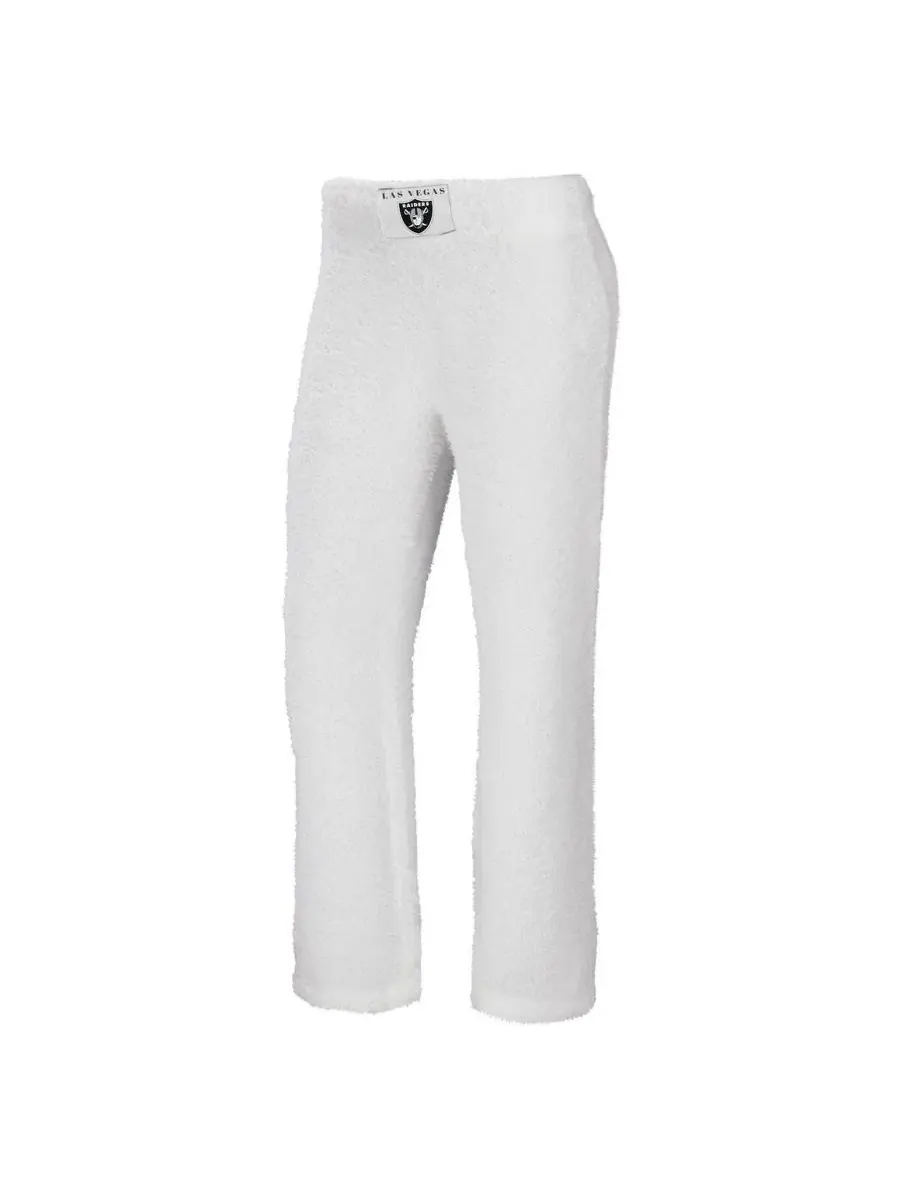 Комплект из топа и брюк с принтом Las Vegas Raiders WEAR by Erin Andrews — изображение 4 из 5, бежевый