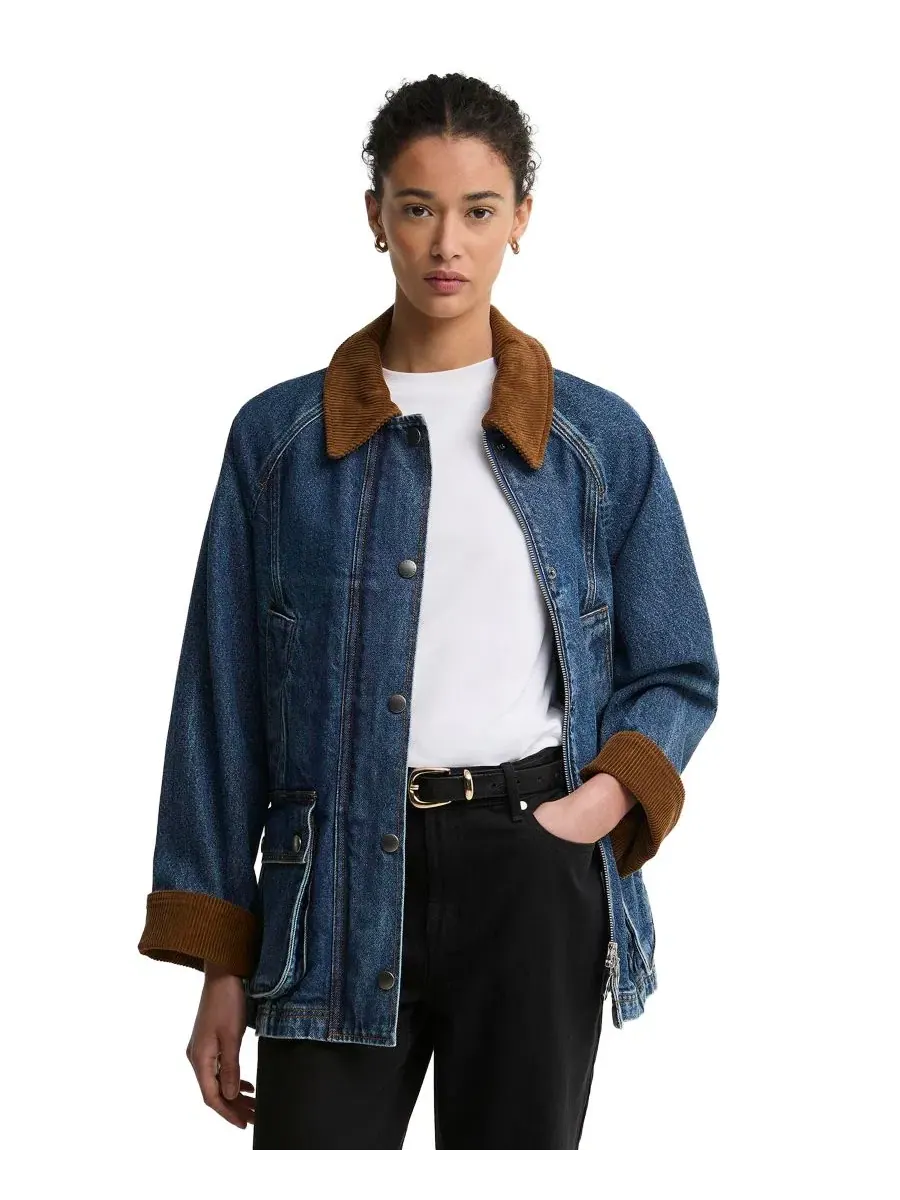 Джинсовая куртка Barbour Women's Beadnell Denim Utility Jacket