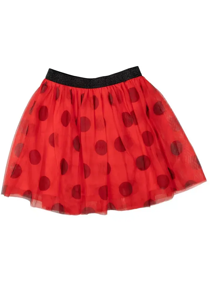 Футболка, юбка и атласная повязка для девочек Ladybug Rena Rouge Queen Bee, комплект из 3 предметов — изображение 4 из 5