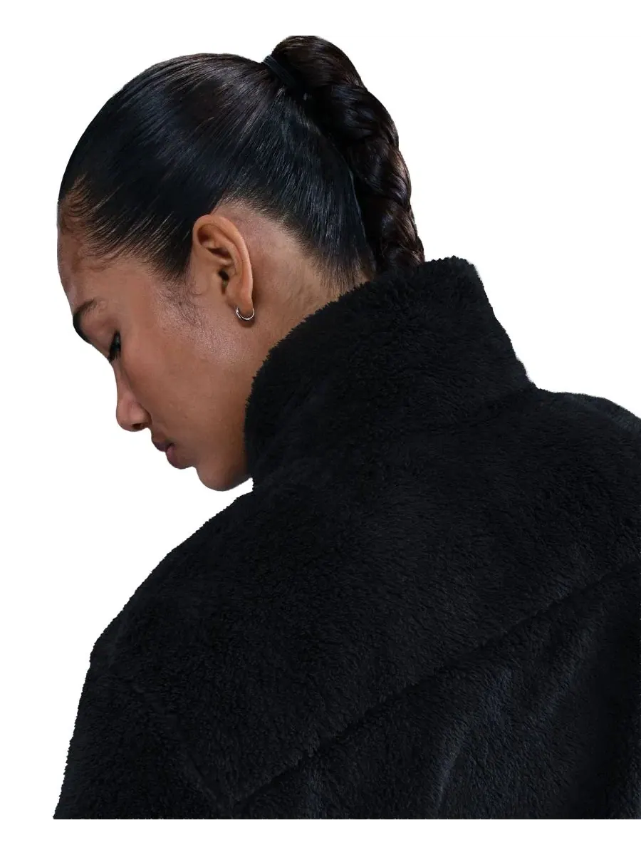 Флисовая куртка Nike Essential Sherpa High-Pile Fleece — изображение 4 из 6, черный