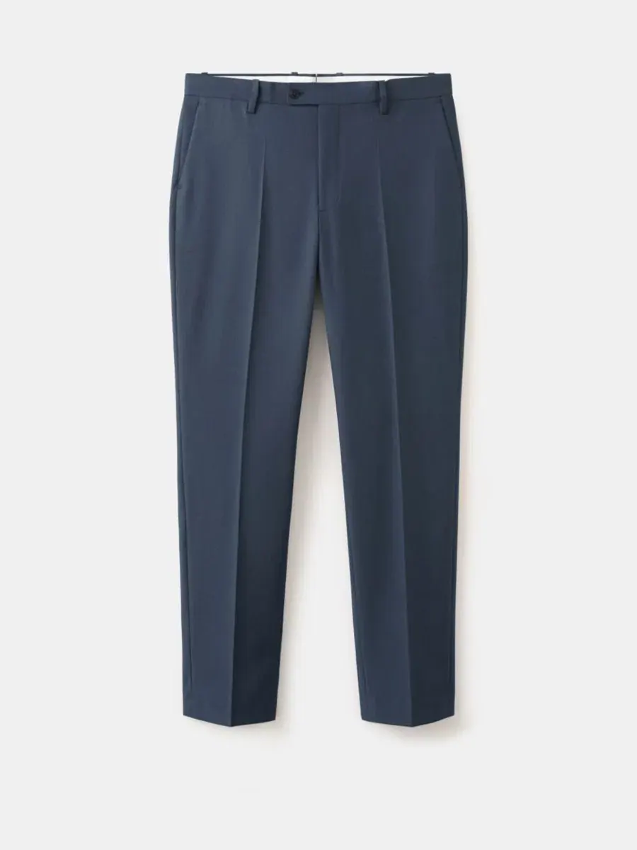Брюки классические с защипами London Regular Fit MANGO — 2