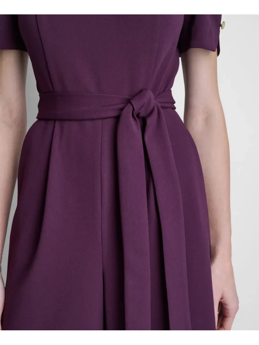 Комбинезон с коротким рукавом, модель DKNY — изображение 4 из 5, сливавый