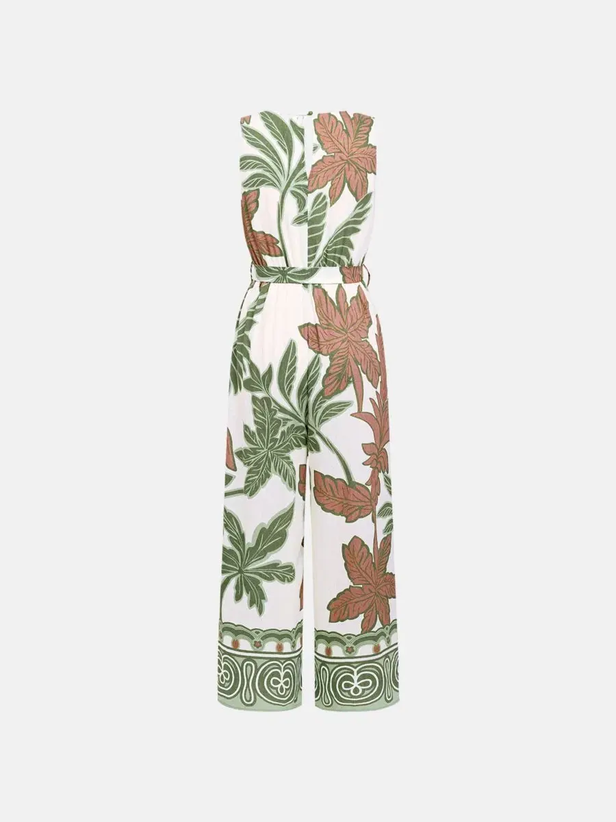 Комбинезон New Leaf Tropical New Leaf Tropical Cupshe — изображение 5 из 5, темный зеленый