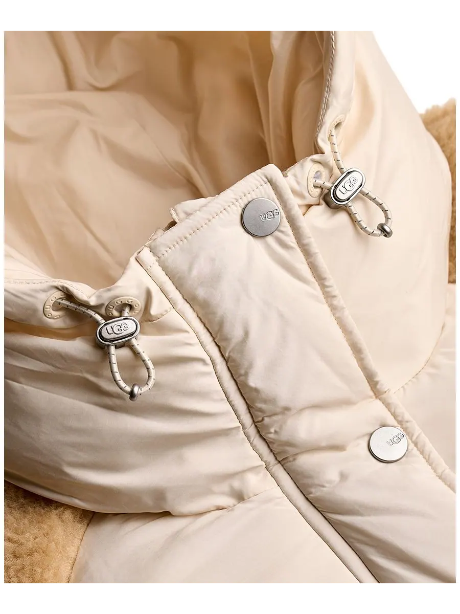Женская пуховая куртка UGG Mykah UGG — изображение 5 из 7, кремовый/песочный