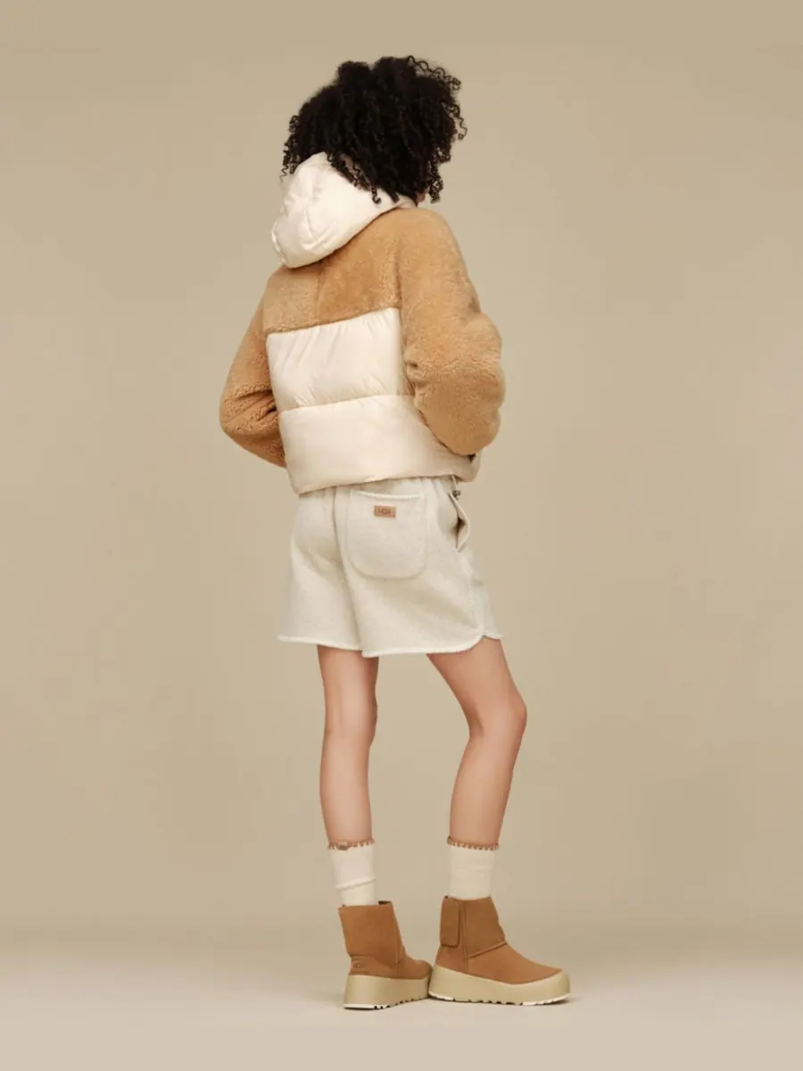 Женская пуховая куртка UGG Mykah UGG — изображение 6 из 7, кремовый/песочный