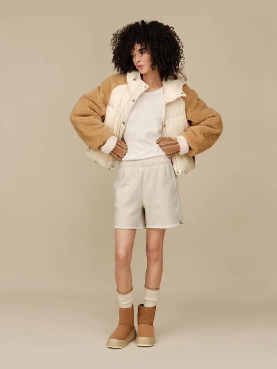 Женская пуховая куртка UGG Mykah UGG — изображение 7 из 7, кремовый/песочный
