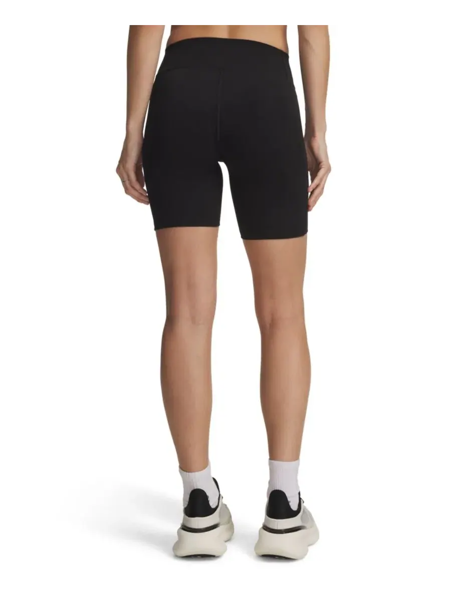Велосипедные шорты для женщин с короткой длиной, тренировочные Under Armour — изображение 4 из 4, черный