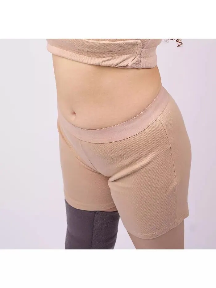 Женские шорты Sabrina Fitness & Leisure Cream Active SPARKIES — изображение 4 из 5, бежевый