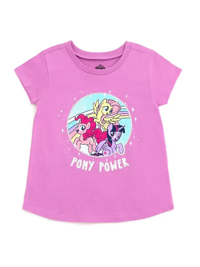 Футболка для девочек My Pony My Pony My Little Pony — фиолетовый