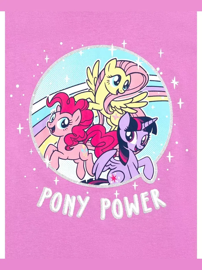 Футболка для девочек My Pony My Pony My Little Pony — изображение 2 из 4, фиолетовый