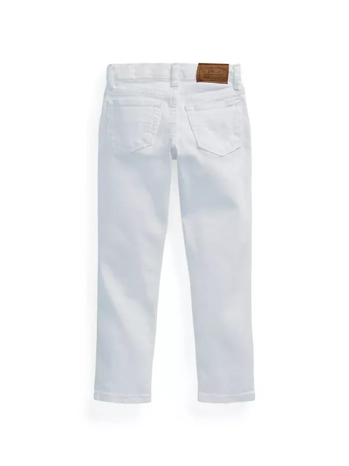 Джинсы Sullivan Slim Stretch для малышей и мальчиков Polo Ralph Lauren — изображение 5 из 6, белый
