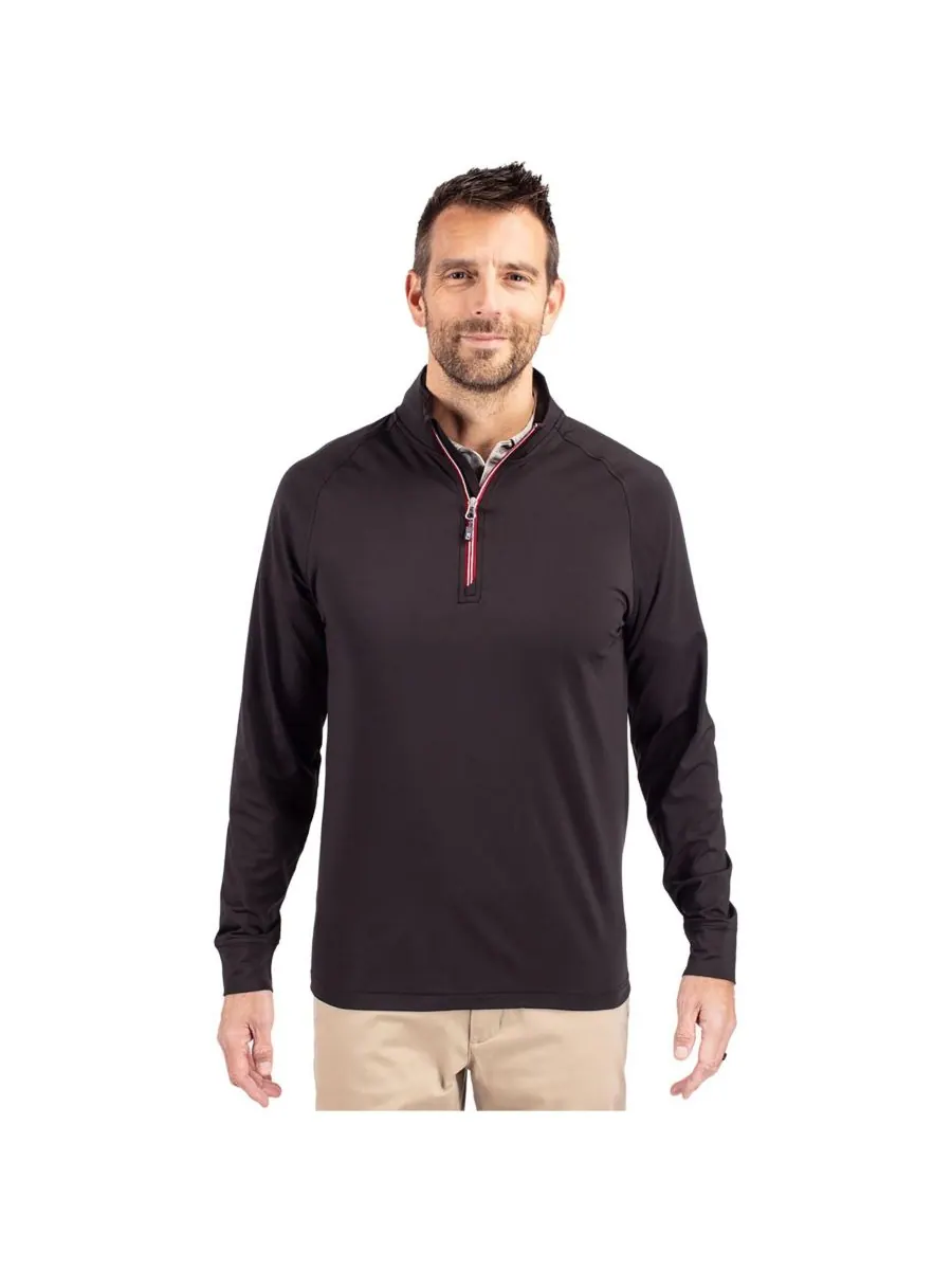 Мужской пуловер Adapt Eco Knit Stretch Recycled Quarter Zip Cutter & Buck