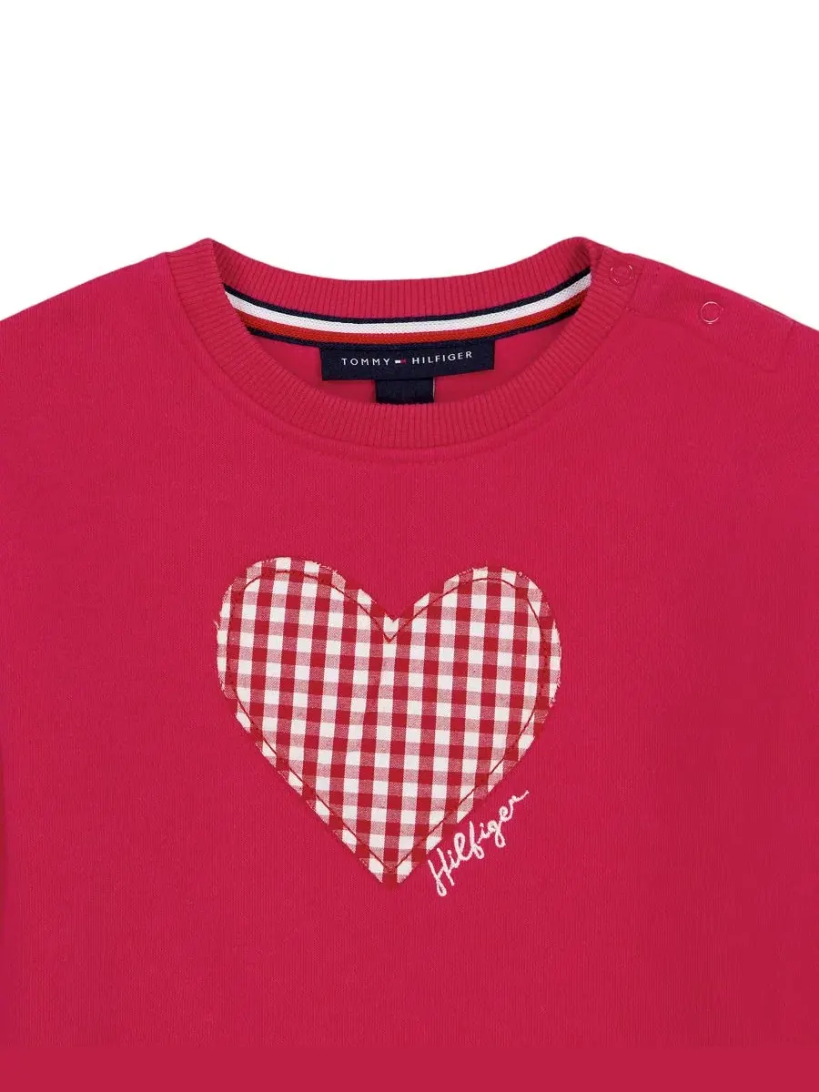 Комплект из футболки и брюк Tommy Hilfiger — изображение 3 из 6, джинсовый синий