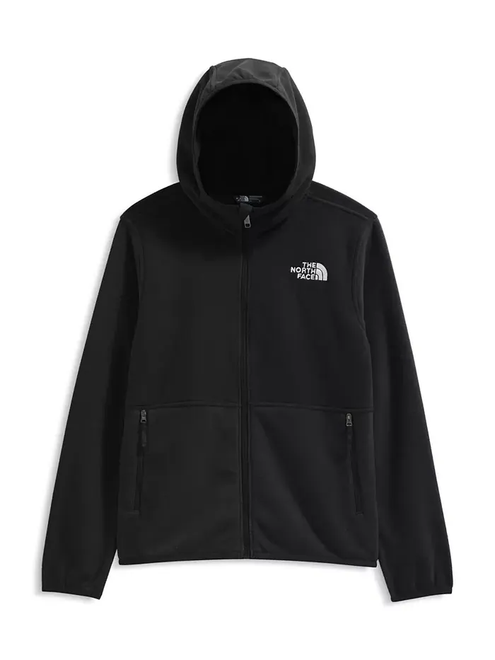 Большие парни ледник худи с полной молнией The North Face — изображение 4 из 4, черный