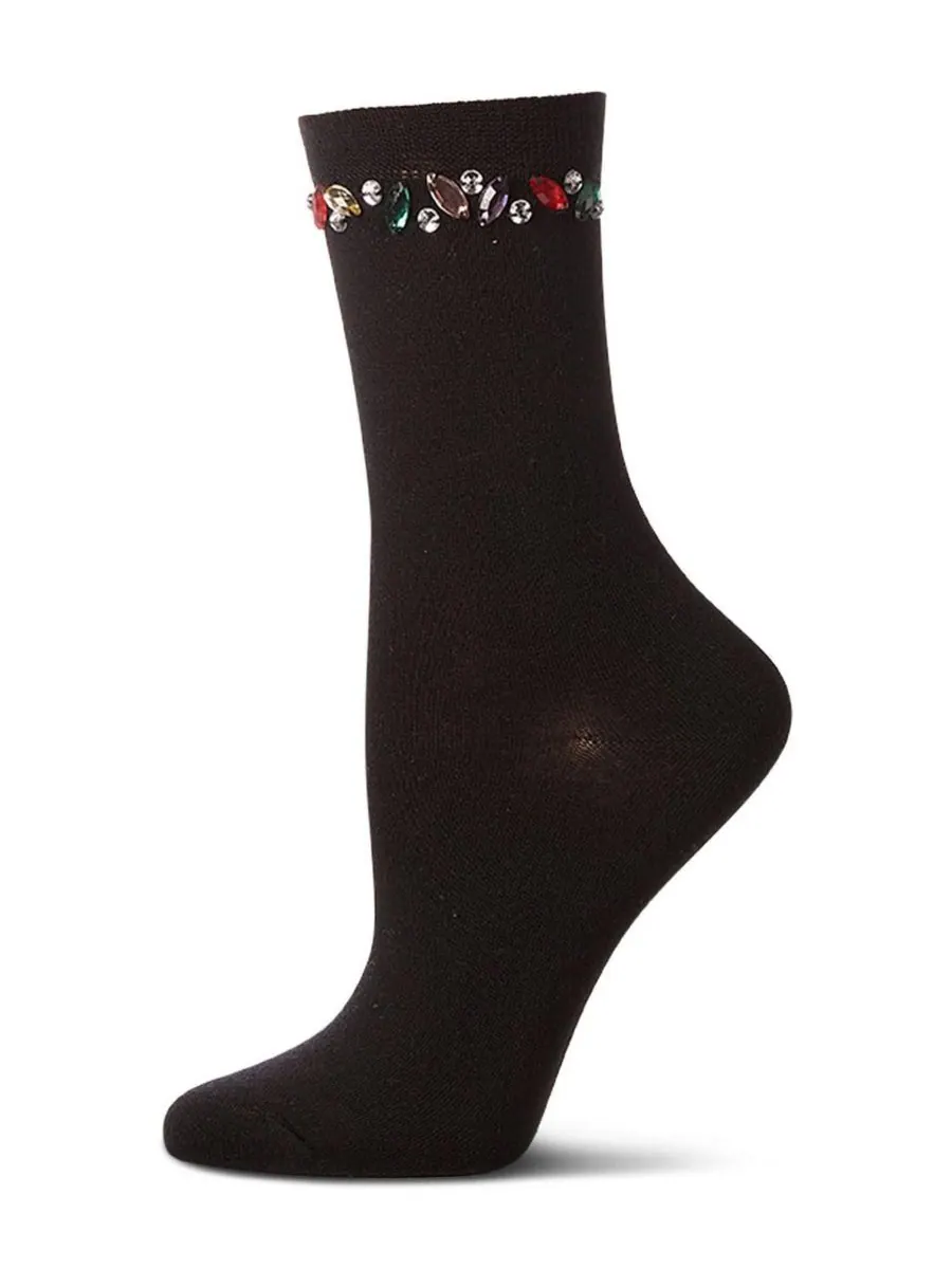 Женские модные носки "Tossed Gems" из смеси вискозы MeMoi