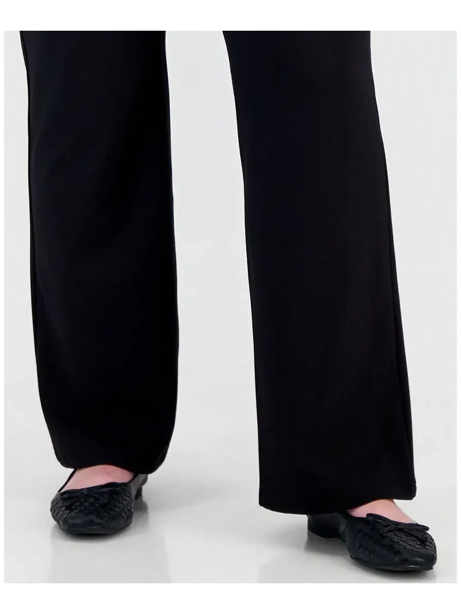Джинсы-клеш с высокой посадкой Lexington Plus Size Jones New York — изображение 5 из 5, черный