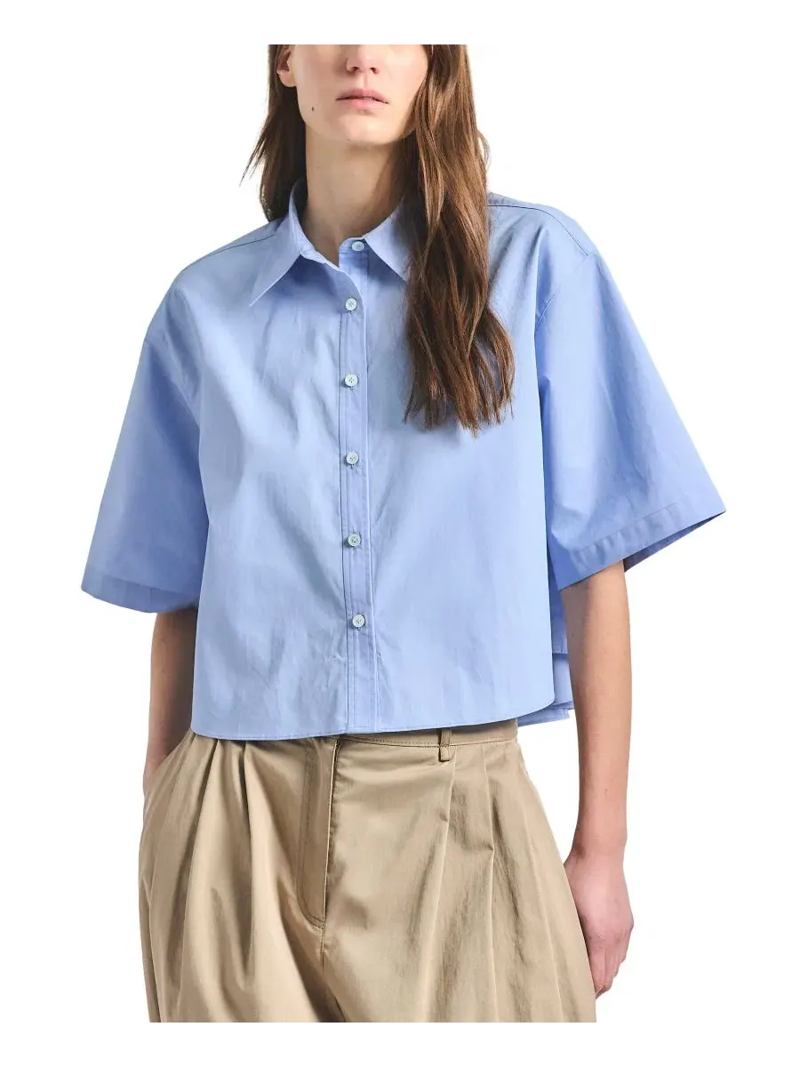 Рубашка Olivia с коротким рукавом Derek Lam 10 Crosby