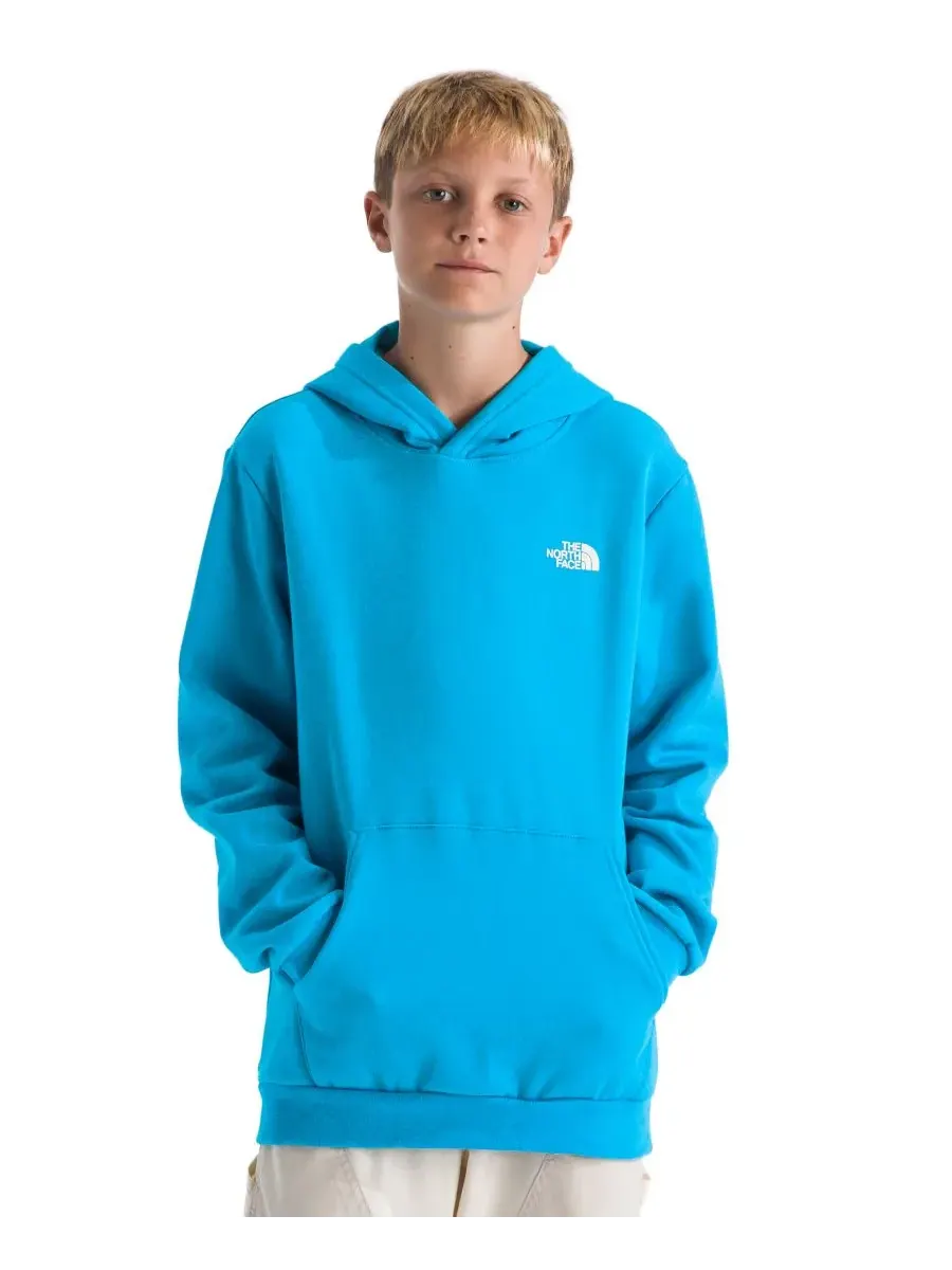 Толстовка Evolution Box Pull-On для мальчиков и девочек 7-20 лет The North Face — изображение 2 из 4, синий