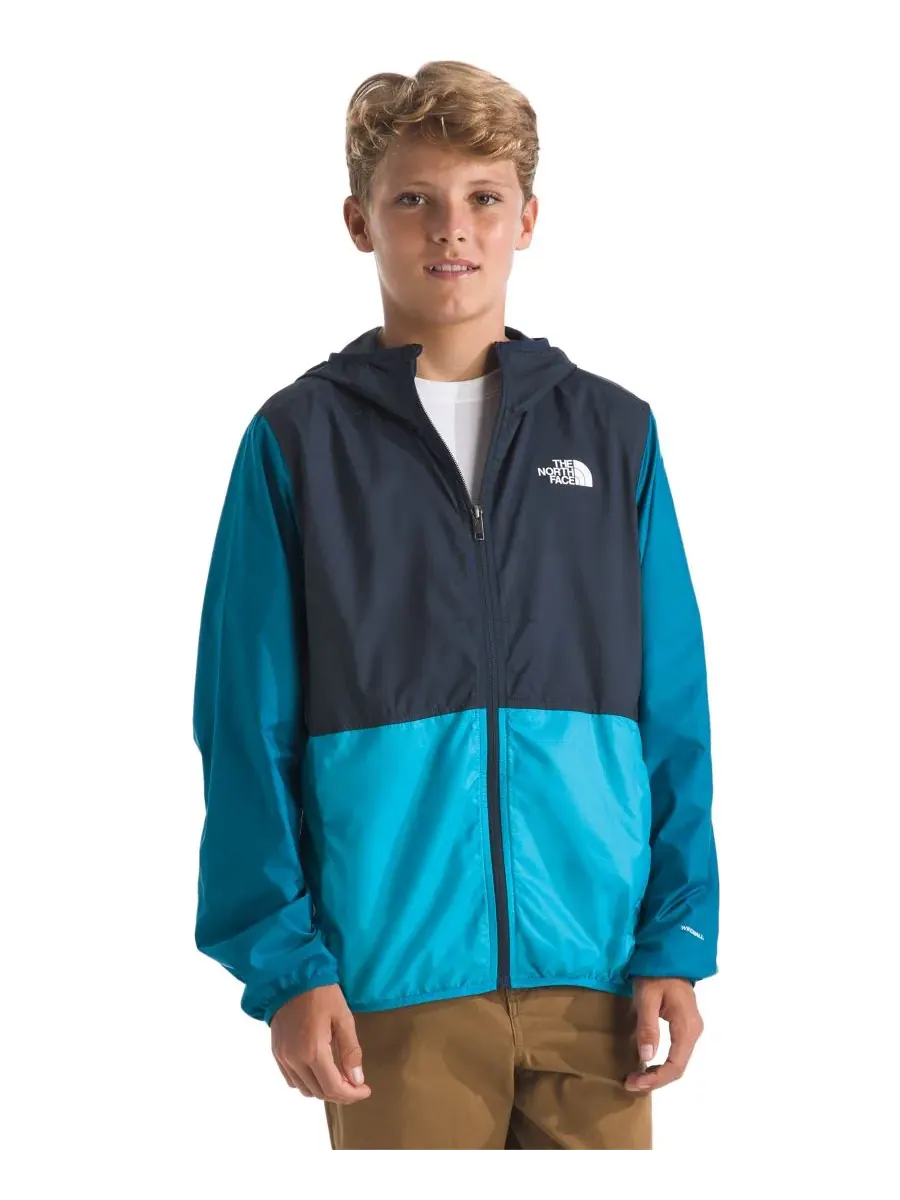 Ветровка с капюшоном Cyclone для мальчиков 7-18 лет The North Face — изображение 2 из 5, темно-синий/синий/синий