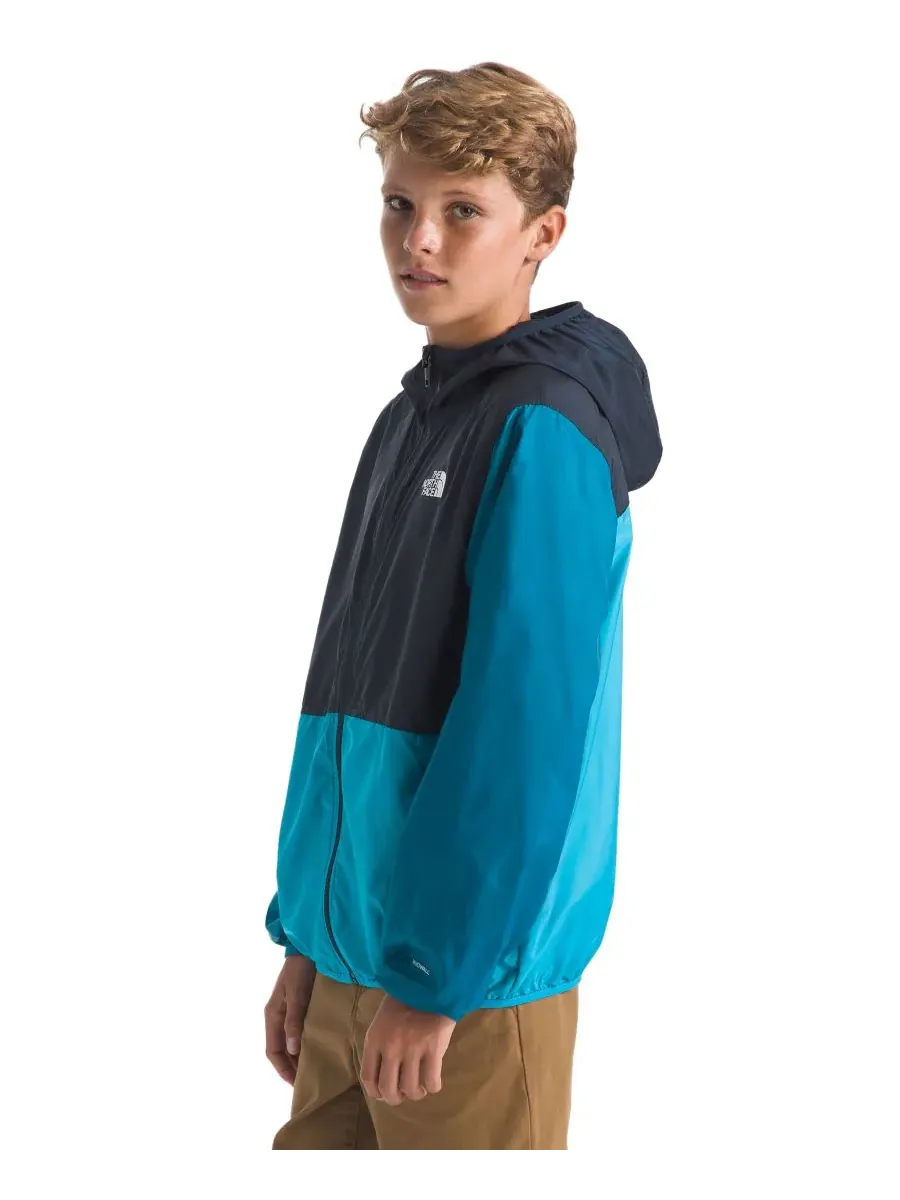 Ветровка с капюшоном Cyclone для мальчиков 7-18 лет The North Face — изображение 3 из 5, темно-синий/синий/синий