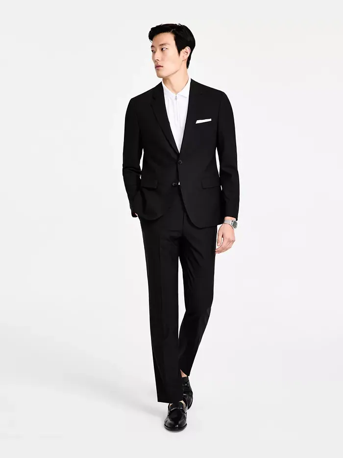 Мужской костюм Modern-Fit из смесовой шерсти Hugo Boss
