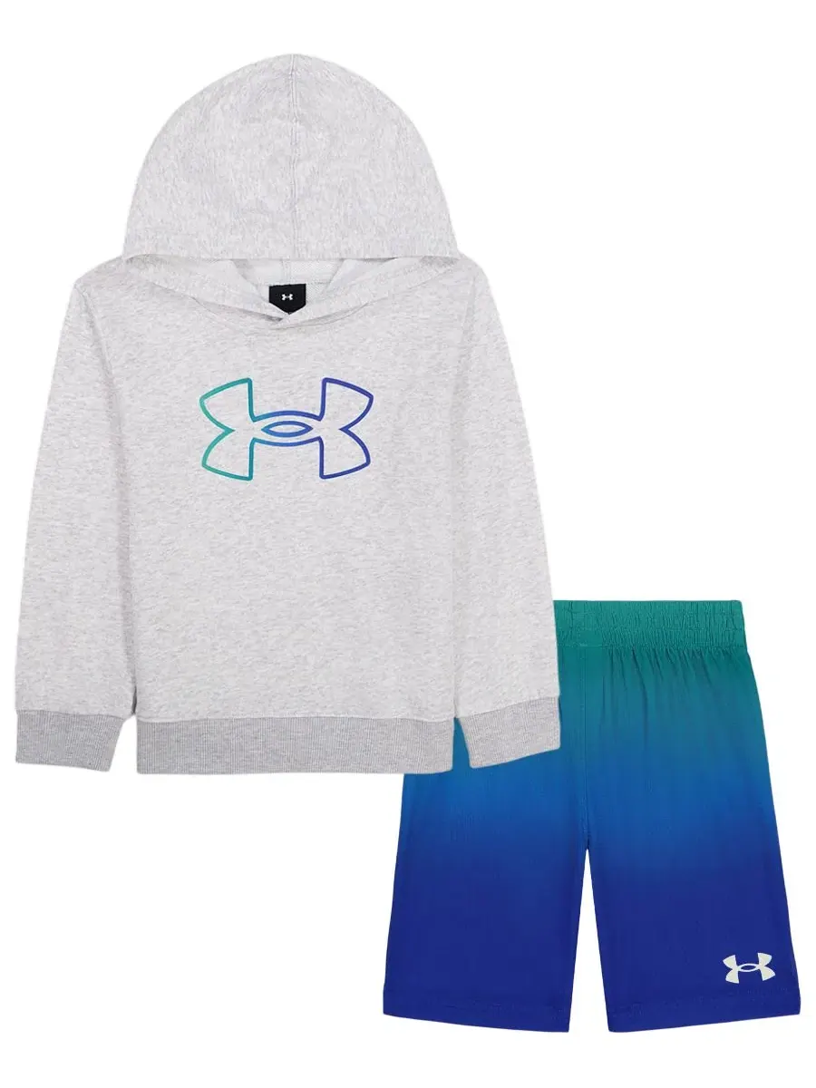 Комплект из худи и шорт с длинным рукавом Under Armour