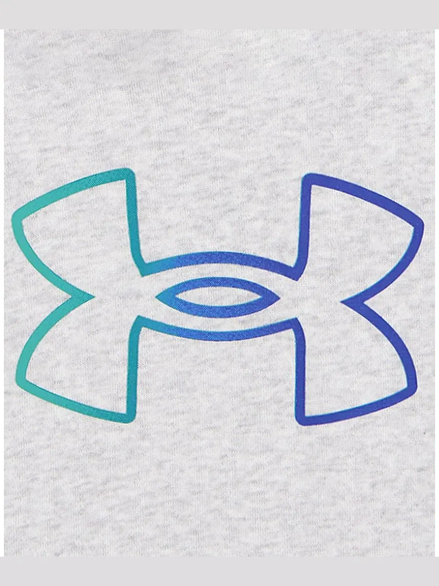 Комплект из худи и шорт с длинным рукавом Under Armour — изображение 5 из 6, серый