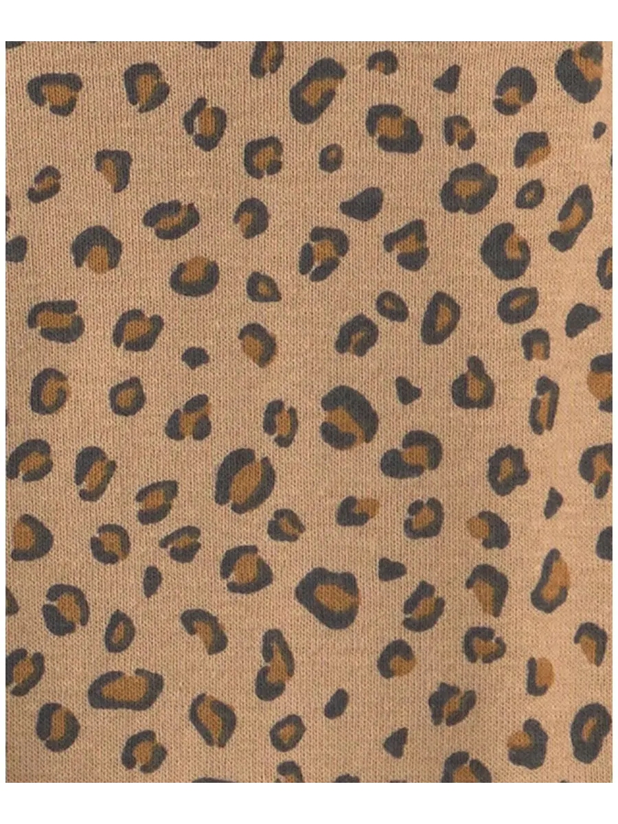 Комплект боди с длинным рукавом с принтом, модель Leopard Printed Carter's — изображение 3 из 6, мульти